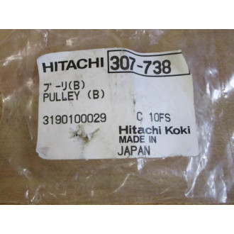 Hitachi 307-738 Pulley (B) WKeyway C10FS
