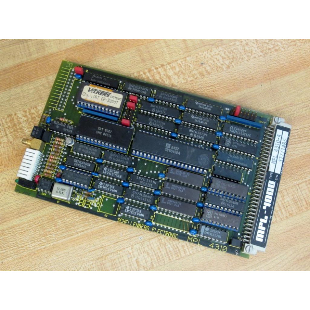 Schellenberg Electronic MPL 4310-4 MPL-4000 Card MPL 4310 - Used Schellenberg Electronic MPL 4310-4 MPL-4000 Card MPL 4310 - Used