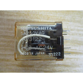 Matsushita HC2-AC24V Relay HC2AC24V - New No Box