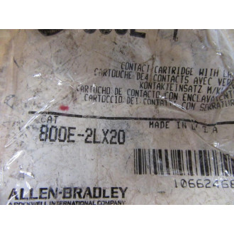 Allen Bradley 800E-2LX20 Contact 800E2LX20 (Pack of 2)