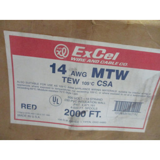 ExCel 14AWG-MTW Wire 14AWGMTW (Pack of 4)