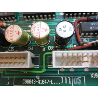 Siemens C98043-A1047-L.1.11 Board C98043A1047L111 Non-Refundable - Parts Only