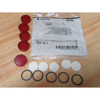 Allen Bradley 800E-ALF4 Illum. Push Button Cap 800EALF4 (Pack of 5)