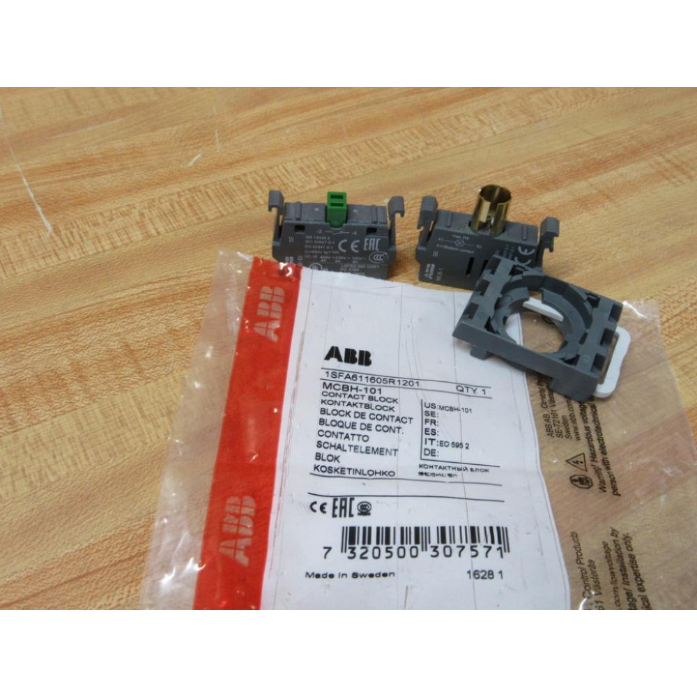 ABB MCBH-101 Contact Block 1SF611605R1201 ABB MCBH-101 Contact Block 1SF611605R1201