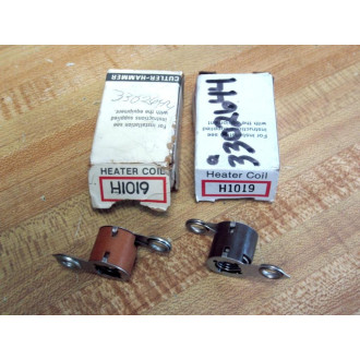 Cutler Hammer H-1019 Eaton Overload Heater 1019 (Pack of 2)