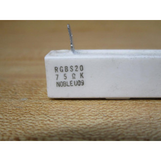 Noble RGBS20 Resistor 75ΩK - Refurbished