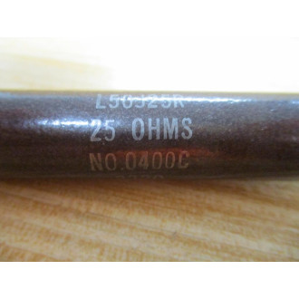 Ohmite 0400C Resistor L50J25R 25Ω - New No Box