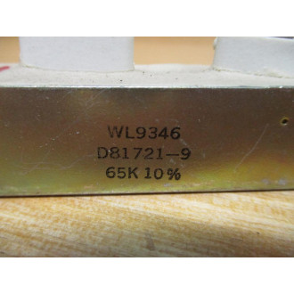 WL9346 Resistor D81721-9 - Used