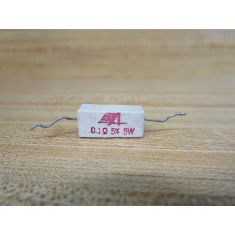 0.1Ω-5%-5W Resistor 0.1Ω5%5W (Pack of 3) - Used