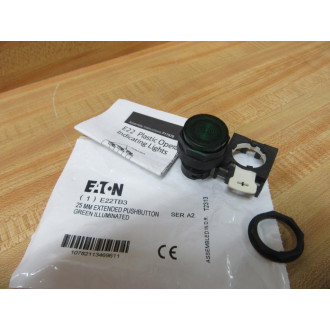 Eaton E22TB3 Cutler Hammer Green Push Button