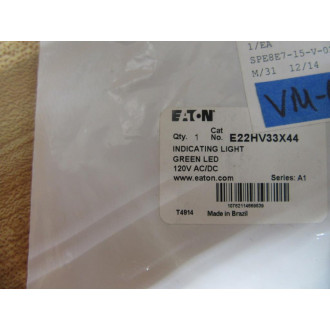 Eaton E22HV33X44 Cutler Hammer Indicating Light