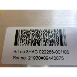 ABB 3HAC022286-001 DSQC633 Serial Meas.Unit 3HAC021905-001 - Used