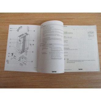 Lenze EDK82EV222 Frequency Inverter Mounting Instructions 13321840 - New No Box