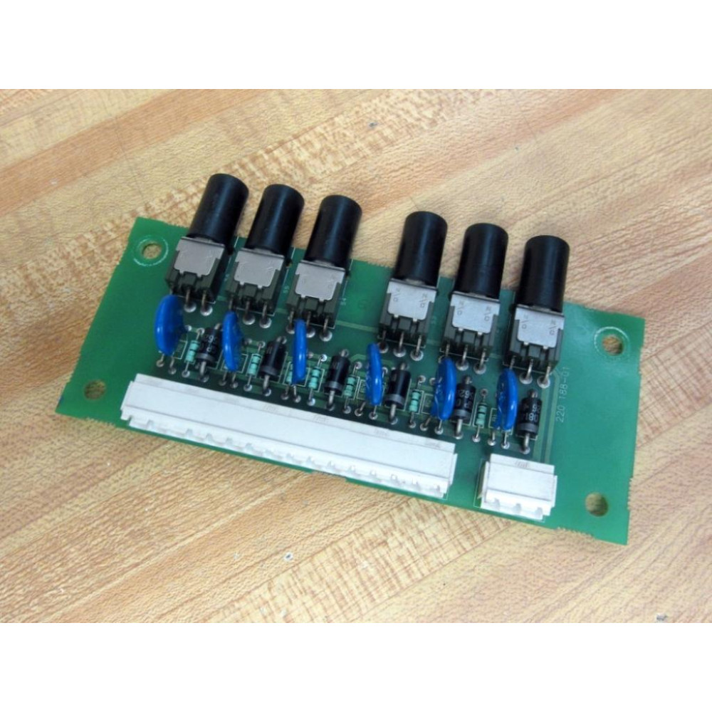 ABB 220-188-01 DSQC574 Push Button Unit 3HAC020967001 - Used ABB 220-188-01 DSQC574 Push Button Unit 3HAC020967001 - Used