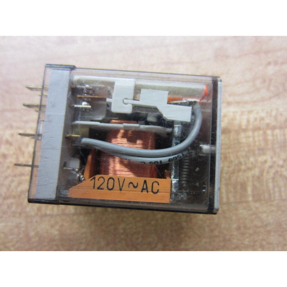 Finder 55.34.8.120.0040-120V AC Relay 55.34.8.120.0040-120VAC - Used