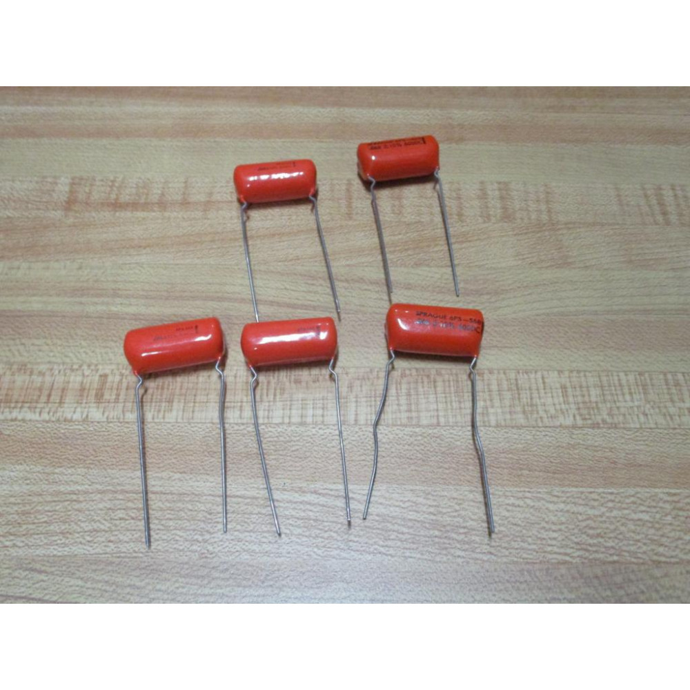 Vishay 6PS-S68 Sprague Capacitor .068 MFD 600DC 6PSS68 (Pack of 5) - New No Box