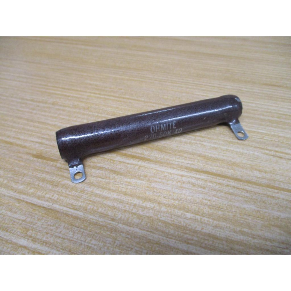 Ohmite 0400B Resistor 270-50K-40 - New No Box