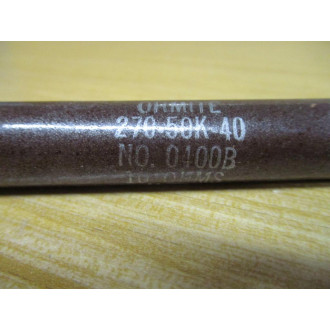 Ohmite 0400B Resistor 270-50K-40 - New No Box