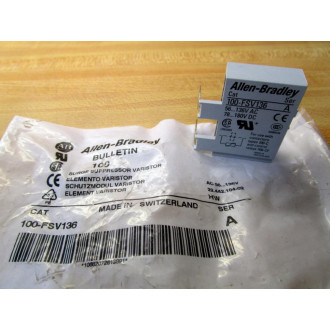 Allen Bradley 100-FSV136 Surge Suppressors 100FSV136 Series A