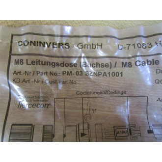 Turck B 5135-0 Coninvers Plug, Connector U0932-37