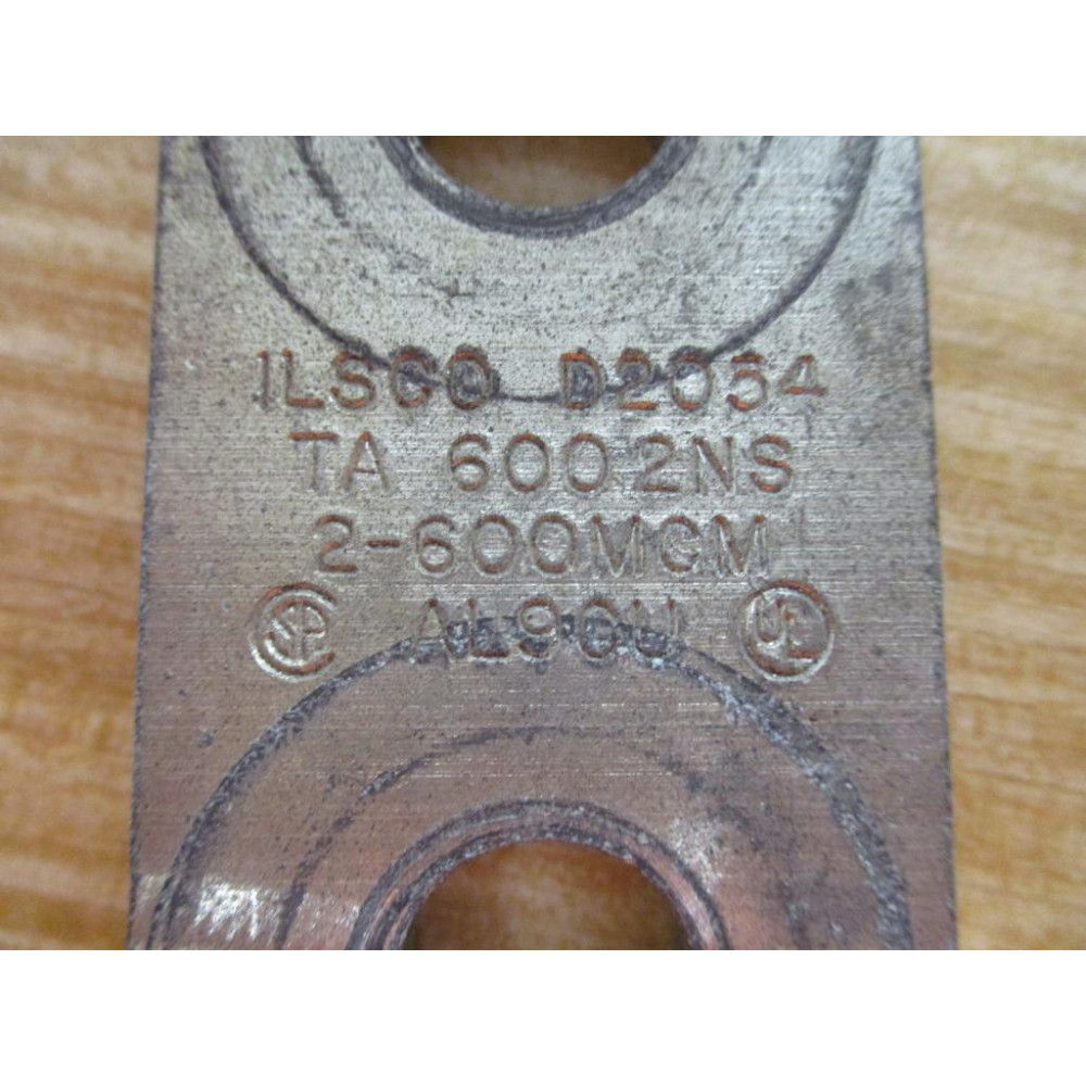 ILSCO TA-6002NS Mechanical Lug D2054 (Pack of 2) - Used