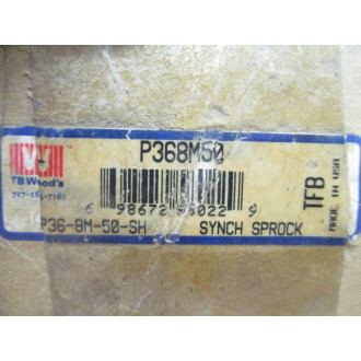 TB Woods P368M50 Synchronous Sprocket P36-8M-50-SH