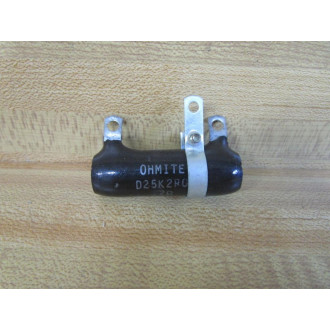 Ohmite D25K2R0 Resistor 2Ω 25W - New No Box