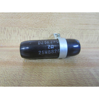 Ohmite D25K2R0 Resistor 2Ω 25W - New No Box