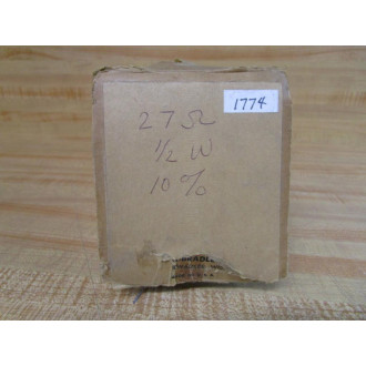 Allen Bradley 27Ω-10% Resistor 27Ω10% (Pack of 1000)