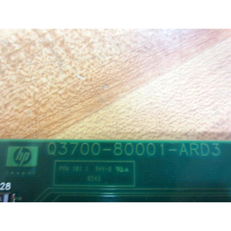 Hewlett Packard HP Q3700-80001-ARD3 Laser Printer Board Q3700-60001 - Used