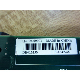 HP Q3700-80001-ARD3 Laser Printer Board Q3700-60001 - Used