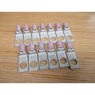 Thomas & Betts 100N-10CU-12" Compression Lug 100N-10CU (Pack of 13) - New No Box