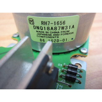 Hewlett Packard HP FL-EGP3651 Drum Feed Drive Motor Board RH7-1656 - Used