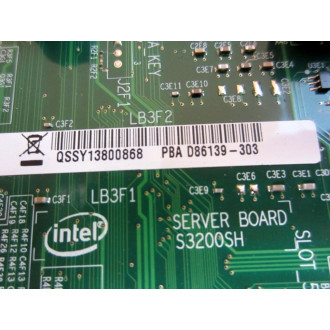Intel DA0S48MB6C1 S3200SH Server Motherboard W4 Memory Modules - Used