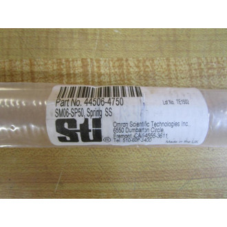 Omron 44506-4750 STI Stainless Steel Spring SM06-SP50