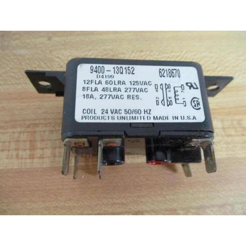 Products Unlimited 9400-13Q152 Relay 9400-13Q152 - New No Box