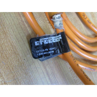 IFM Efector 2654 Lumberg Cable Assembly 11-12" Length - Used
