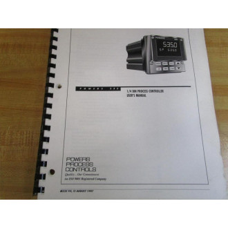 Powers Process Control M535 V4 User's Manual Powers 535 - New No Box