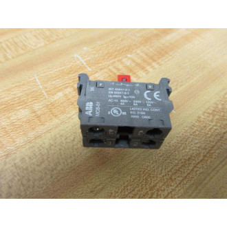 ABB MPMT3-22R12L8 E-Stop Illum. Twist Button MPMT322R12L8