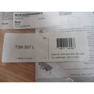 SKF TSN 507 L Bearing Seal TSN507L