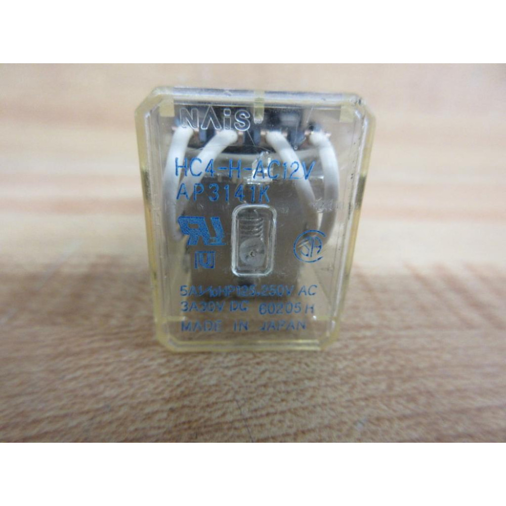 Panasonic HC4-H-DC12V Relay HC4HDC12V - New No Box