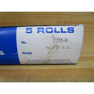Graphic Controls 778A-0 Recording Chart 778A0 (Pack of 5)