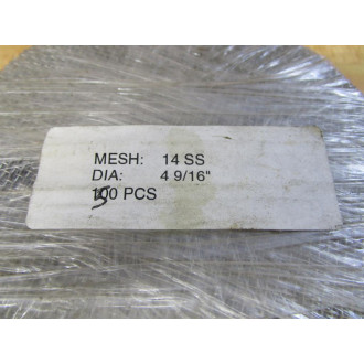 Generic 14SS Stainless Steel Mesh Pack