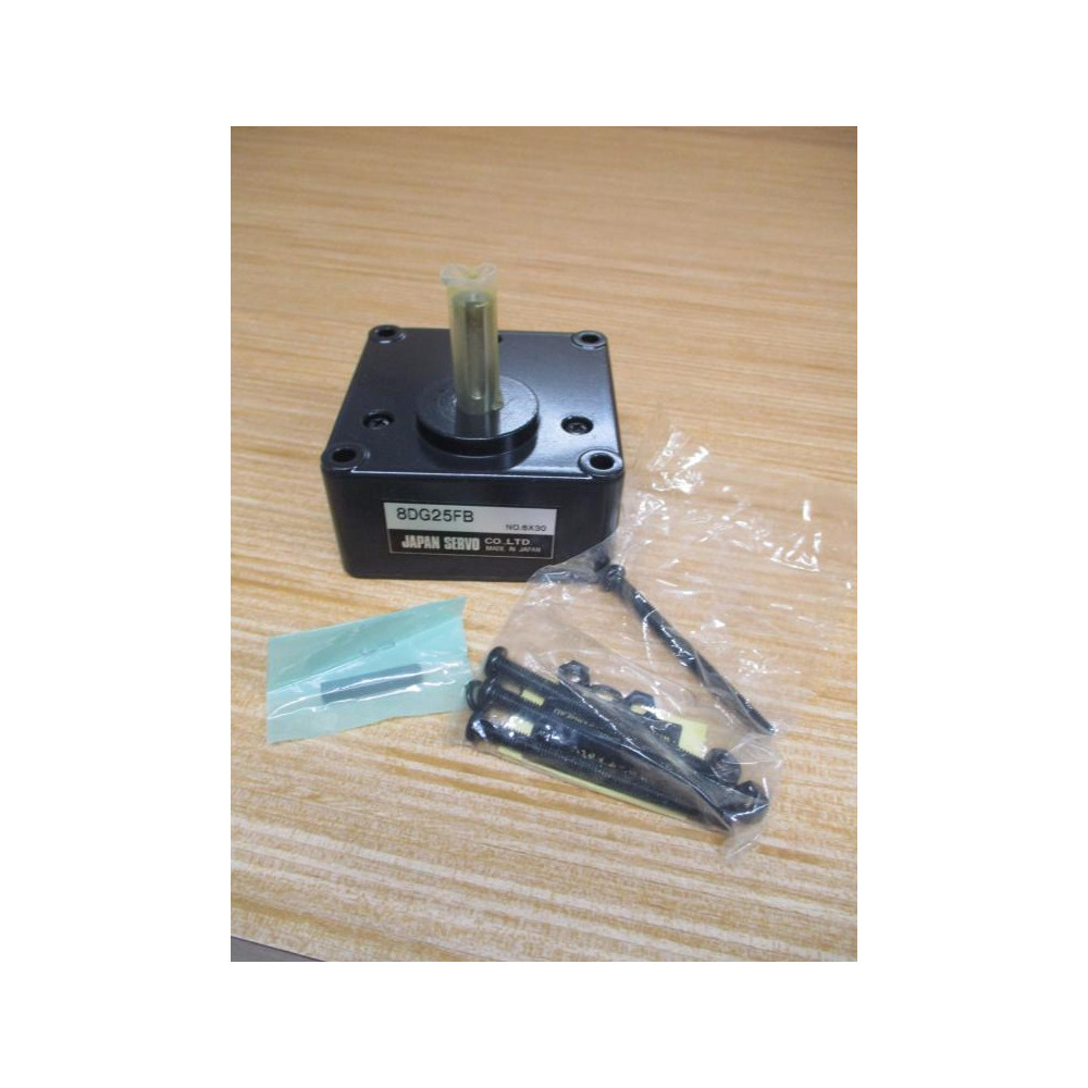 Japan Servo 8DG25FB Speed Reducer 6X30 - New No Box Japan Servo 8DG25FB Speed Reducer 6X30 - New No Box