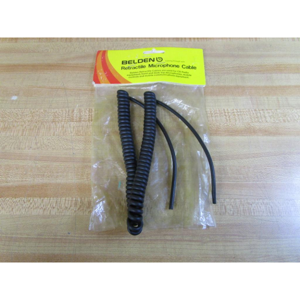 Belden 8409-BLK Retractile Cable 8409