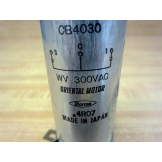 Oriental Motor CB4030 Capacitor 300VAC - New No Box
