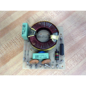 21-079-000 A300 Line Filter PCB 20-094-XXX - Used
