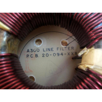 21-079-000 A300 Line Filter PCB 20-094-XXX - Used