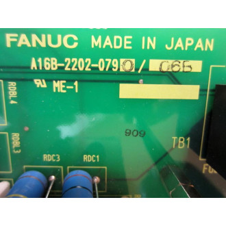Fanuc A16B-2202-0790 Power PCB 6 A16B-2202-079003B Non-Refundable - Parts Only