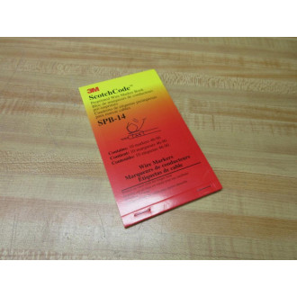 3M SPB-14 ScotchCode Preprinted Wire Markers SPB14 - New No Box